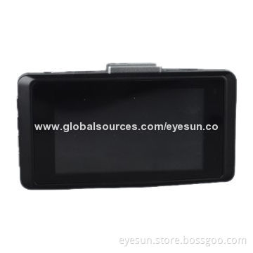 Car Black Box, Full HD 1,080P Car Cam with G-sensor, 2.7inch TFT LCD Display